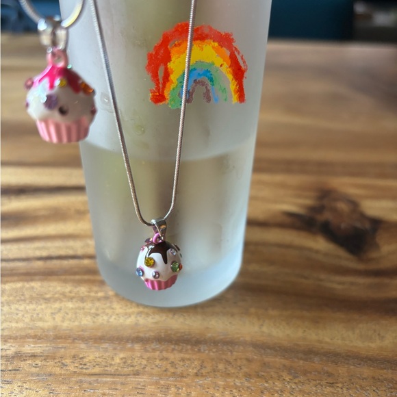 2 cupcake necklaces, brand new. - Picture 5 of 7